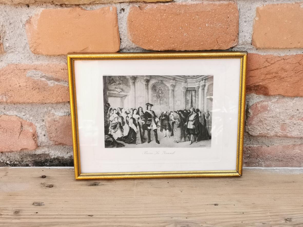 Druck Peter der Große