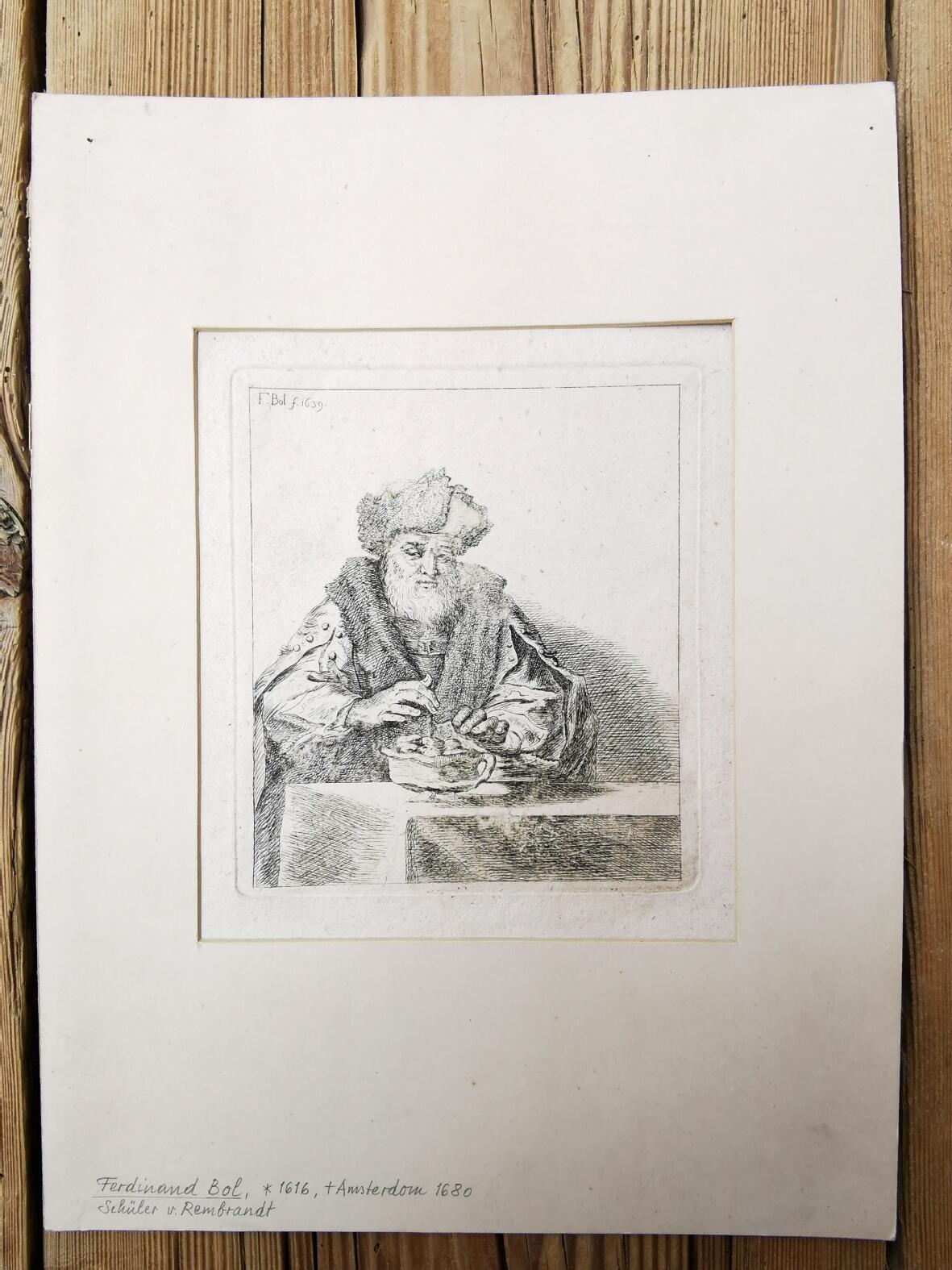 Kupferstich Ferdinand Bol