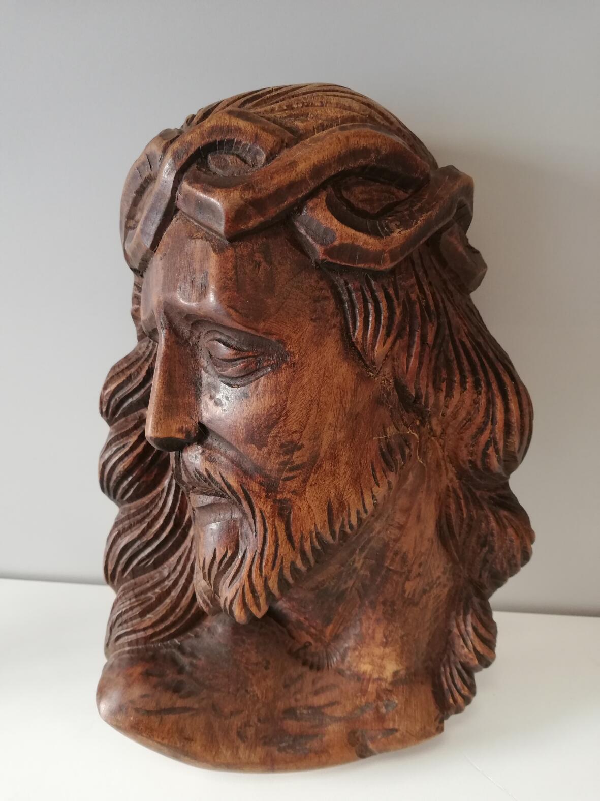 Holzrelief- Holz des gekreuzigten Christus 