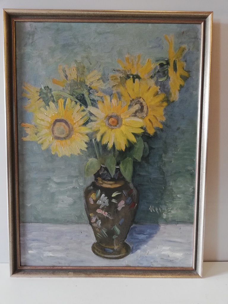 Heinzel - Stilleben mit Sonnenblumen