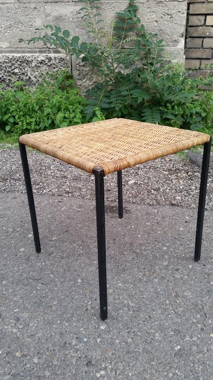 Auböck Rattan Tisch