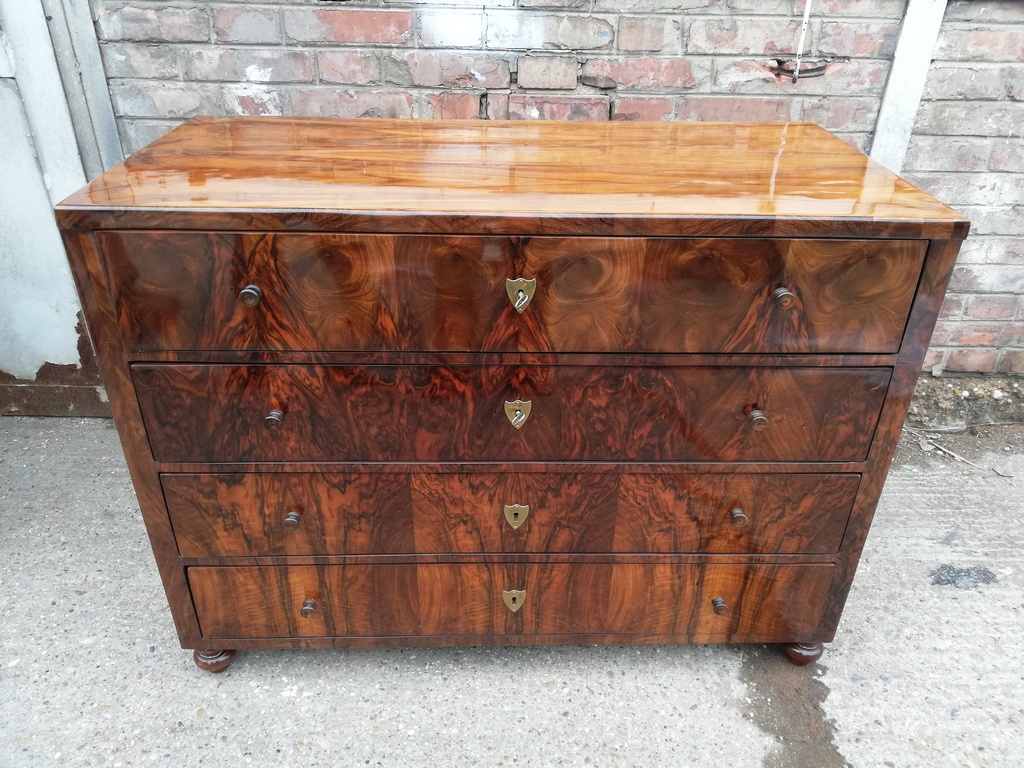 Schreibkommode Biedermeier um 1830