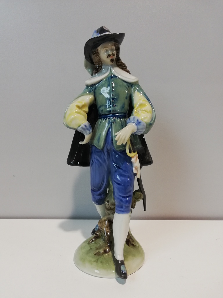 Porzellan Figur Renaissance Mann