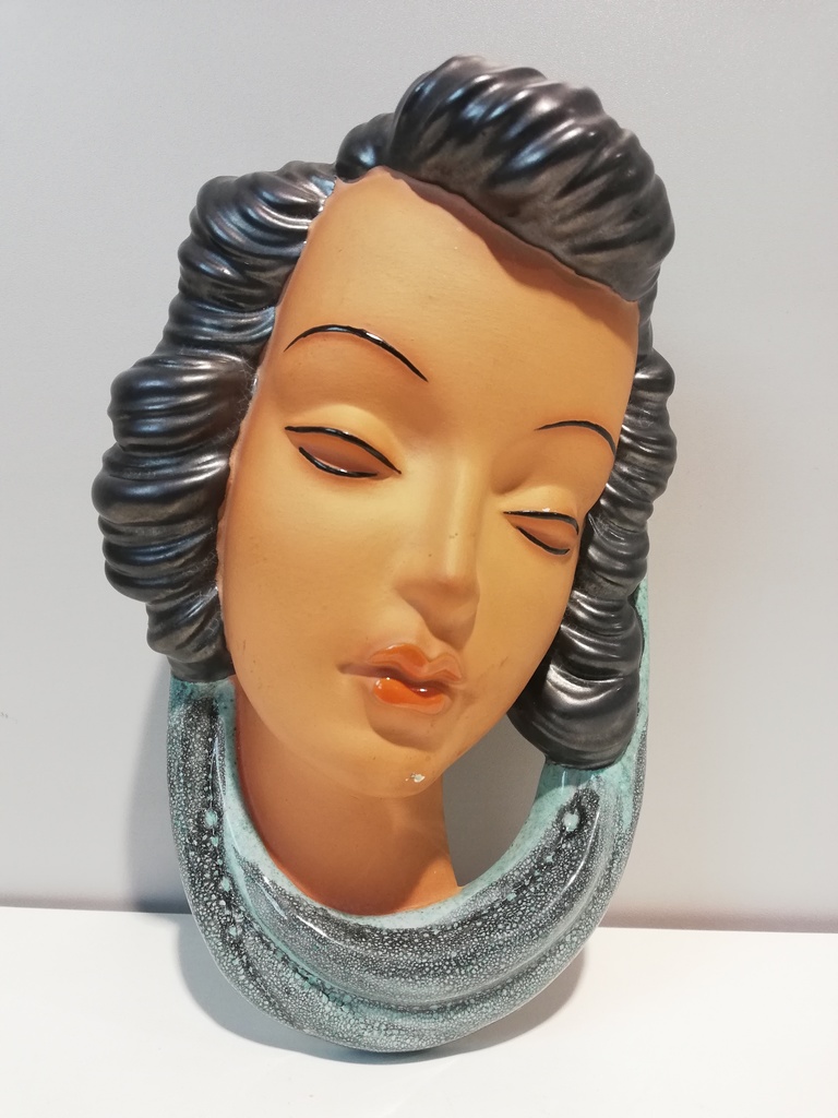 Keramik Wandmaske
