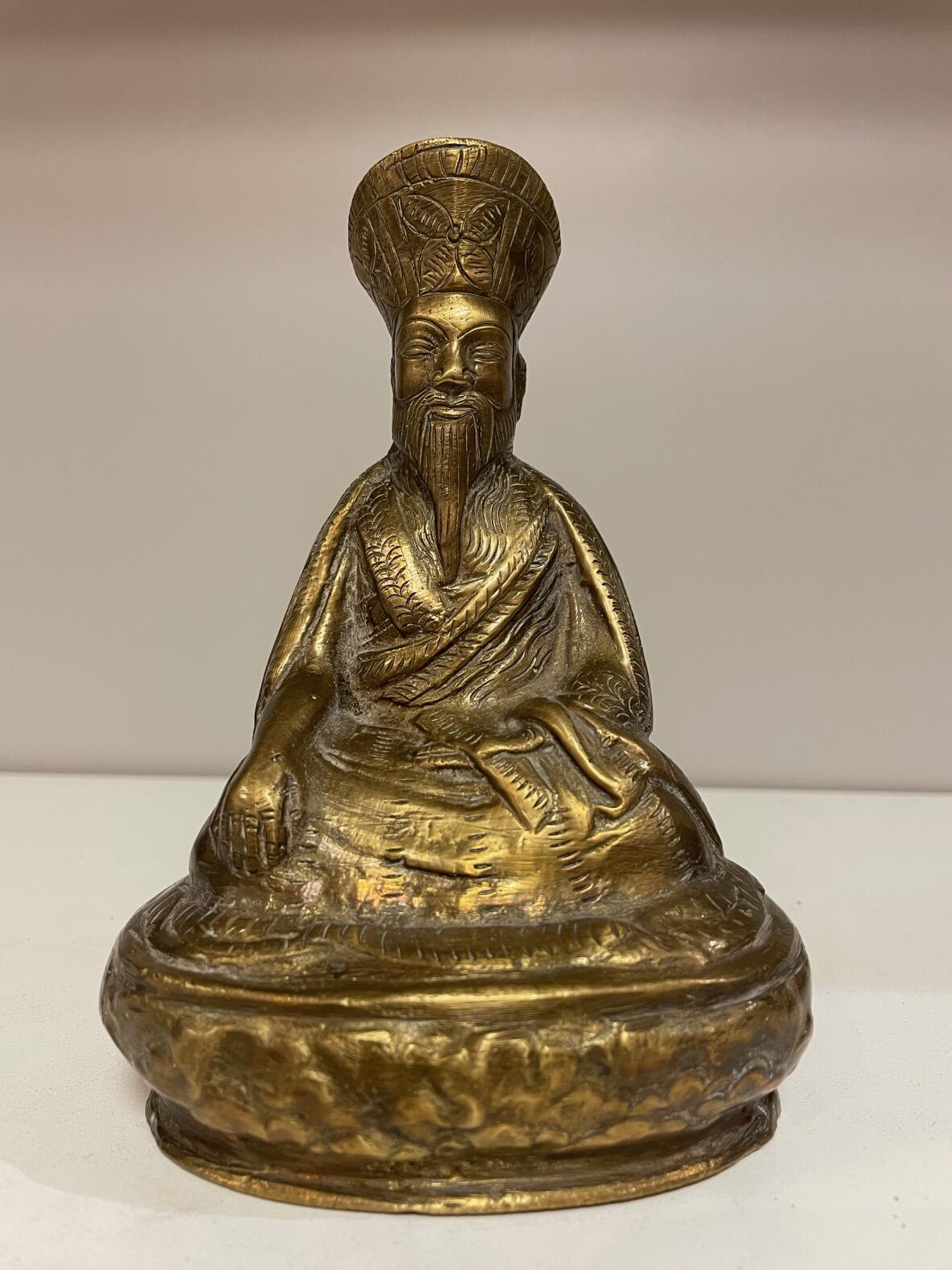 Chinesische Bronzefigur 