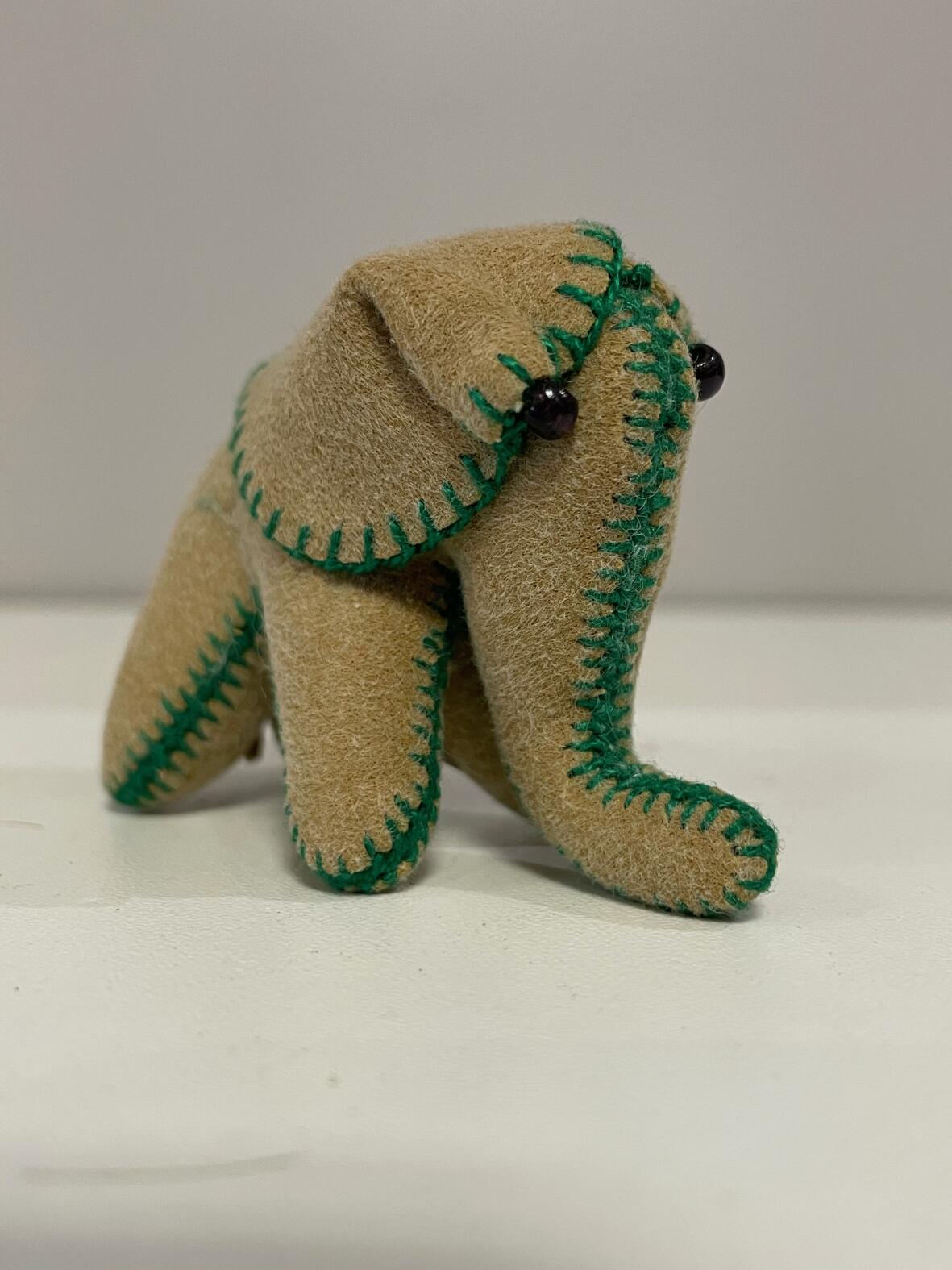 Elefant, Figur aus Filz