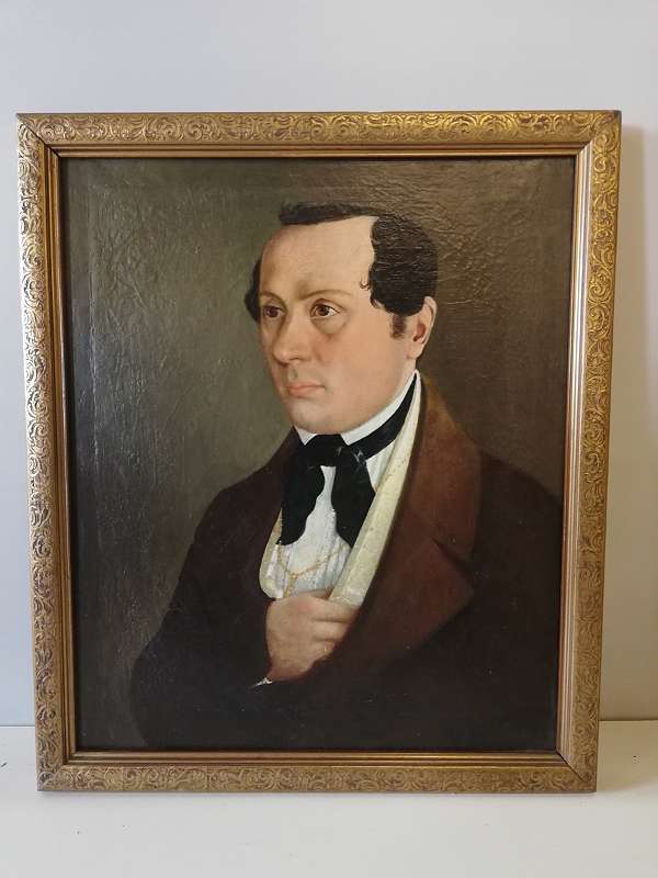 Biedermeier- Herrenportrait