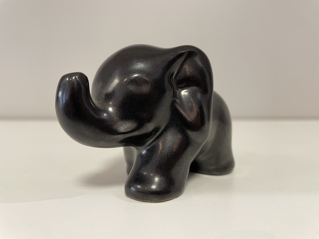 Elefant, kleine Keramikfigur