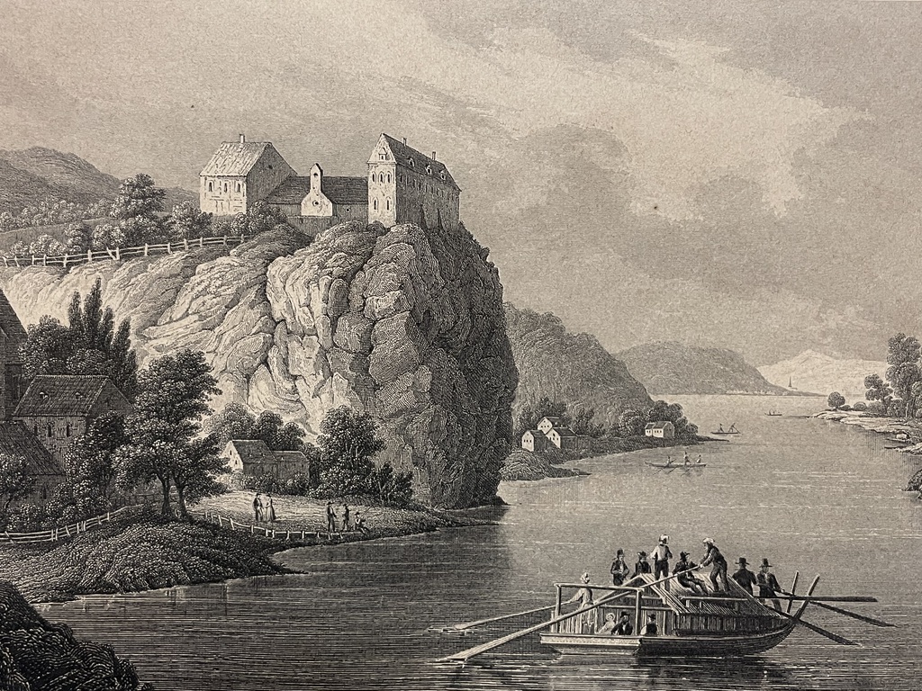 Wackerstein an der Donau, Stahlstich