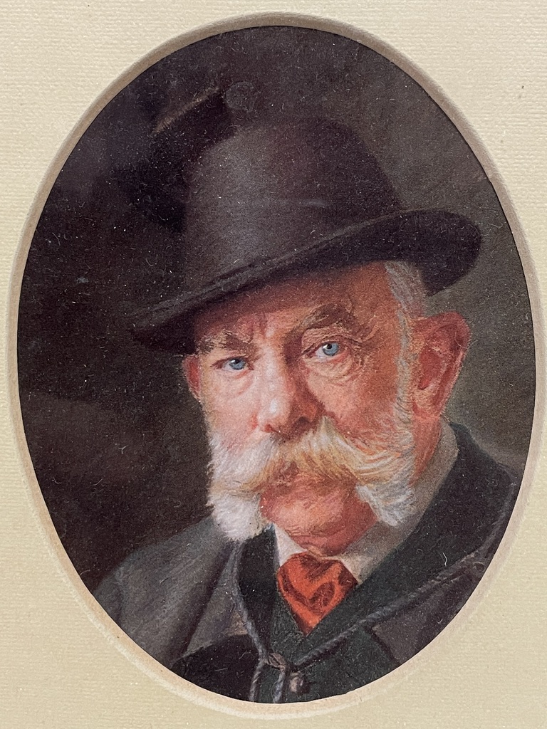 Portrait Kaiser Franz Joseph I., Druck